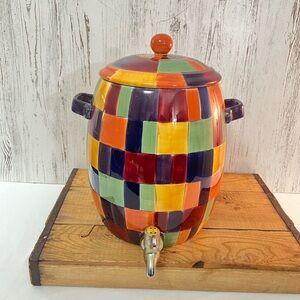 Tabletops beverage dispenser Caracas ceramic serving